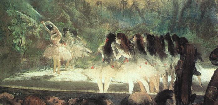 Edgar Degas Ballet at the Paris Opera Norge oil painting art